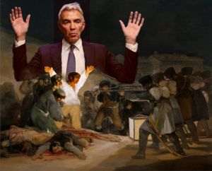 Imagine de MAKE, după "El tres de mayo" de Francisco Goya